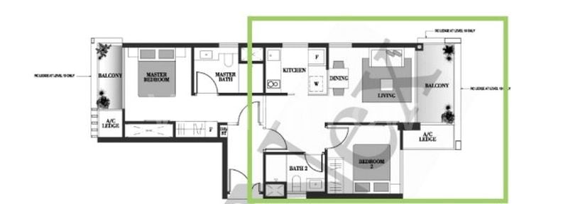 1 Bed (Condo) for Rent in Botanique At Bartley - Image 8