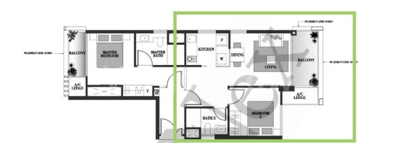 1 Bed (Condo) for Rent in  Botanique At Bartley - Image 8