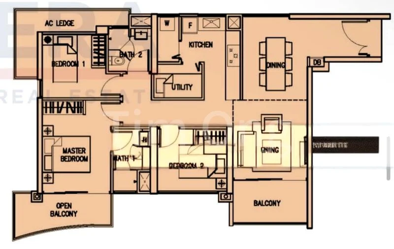 3 Bed Condo for Rent in  Eight Riversuites - Image 10