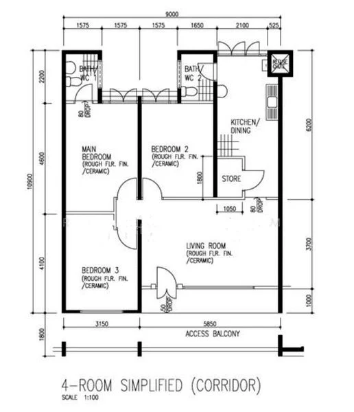 4 Room (4S) HDB for Sale in  251 Yishun Ring Road - Image 6