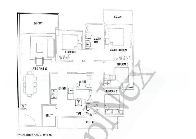 4 Bed Executive Condo for Rent in  Lake Life - Image 8