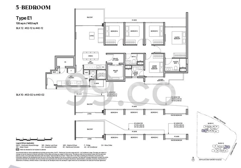 4+1 Bed Condo for Sale in  The Orie - Image 25