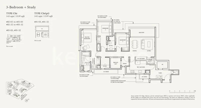 3 Bed Condo for Sale in  Watten House - Image 7