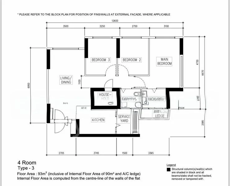 4 Room (4STD) HDB for Rent in  403A Lorong 1 Toa Payoh - Image 8