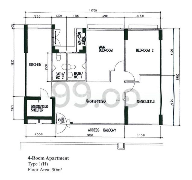 4 Room (4A) HDB for Sale in  687C Choa Chu Kang Drive - Image 6
