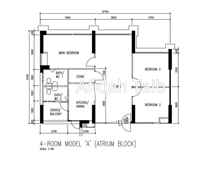 4 Room (4A) HDB for Sale in  36 Lorong 5 Toa Payoh - Image 7