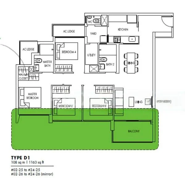 4 Bed Executive Condo for Sale in  Sol Acres - Image 13