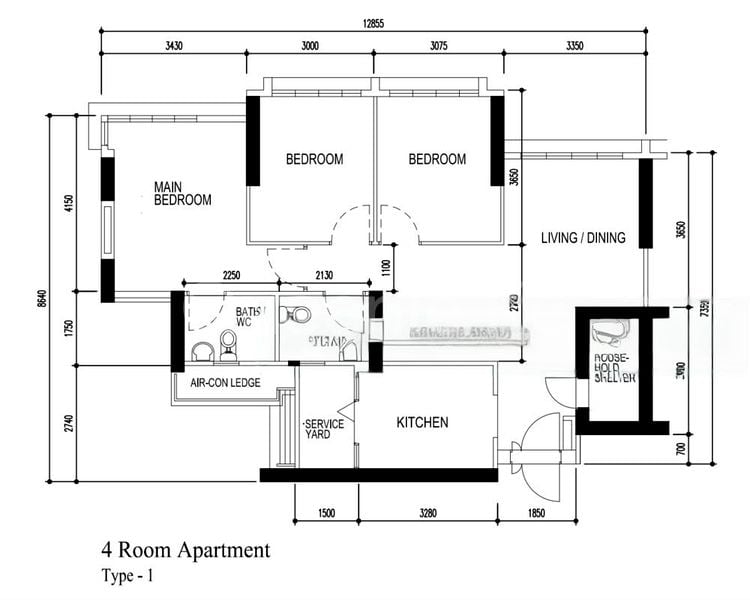 4 Room (4A) HDB for Sale in 33 Ghim Moh Link - Image 13