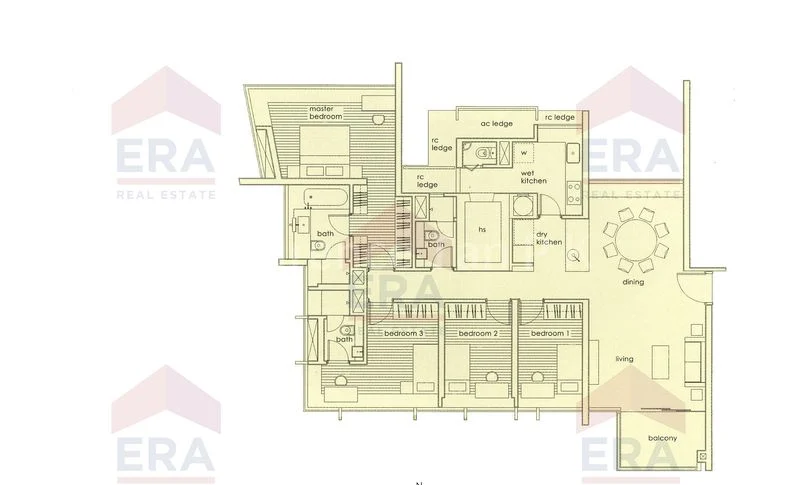 4 Bed Condo for Rent in  The Chuan - Image 28