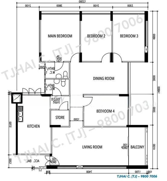Executive HDB for Rent in  824 Yishun Street 81 - Image 13
