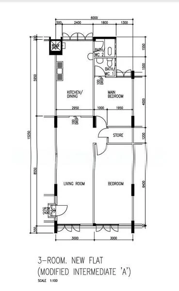 3 Room (3NG) HDB for Sale in  341 Clementi Avenue 5 - Image 13