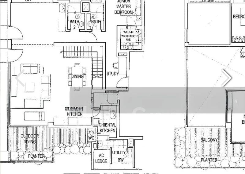 4 Bed Apartment (Condo) for Rent in  Skypark - Image 7