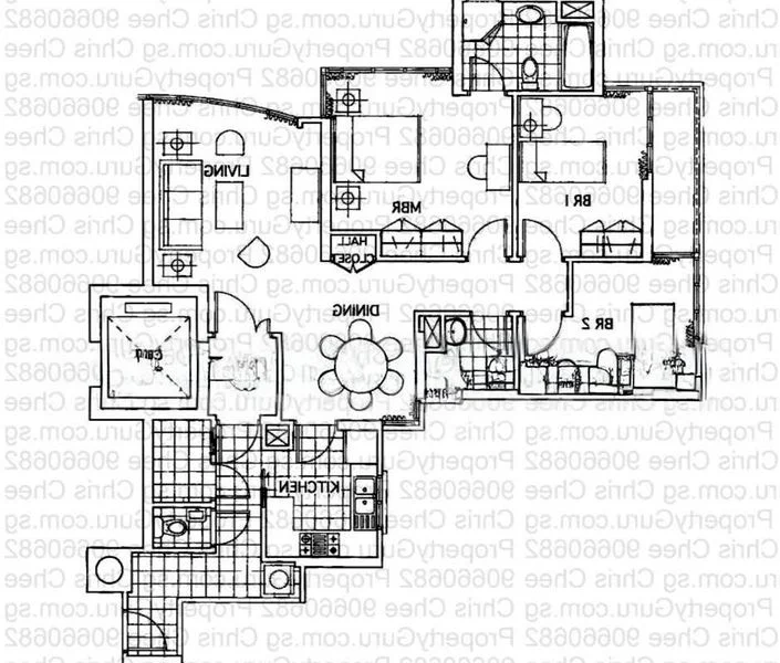 3 Bed Condo for Rent in  The Mayfair - Image 7