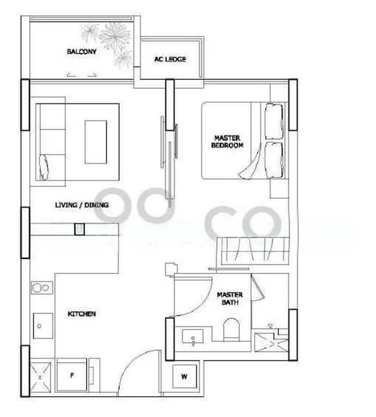 1 Bed Condo for Rent in  Archipelago - Image 19
