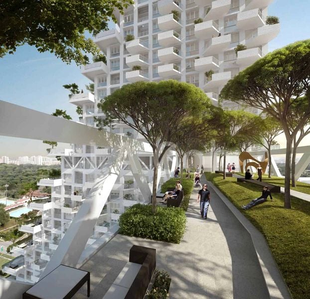 1+1 Bed Condo for Rent in  Sky Habitat - Image 5