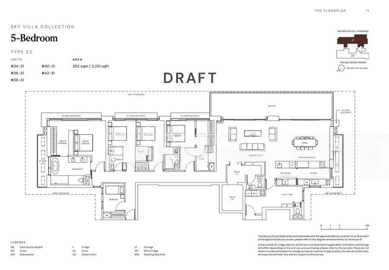 5 Bed Condo for Sale in Aurea / The Golden Mile - Image 13