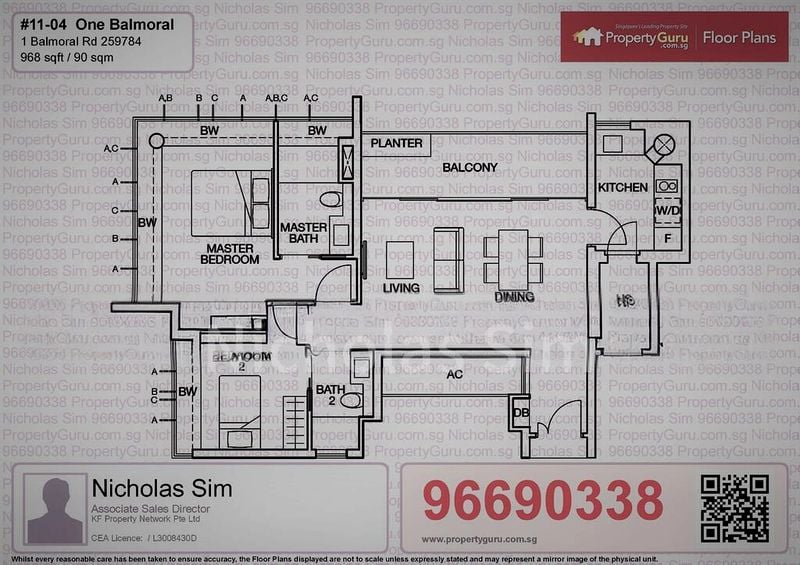 2 Bed Condo for Rent in  One Balmoral - Image 12