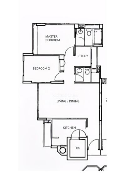 2+1 Bed Condo for Sale in  The Lakeshore - Image 6