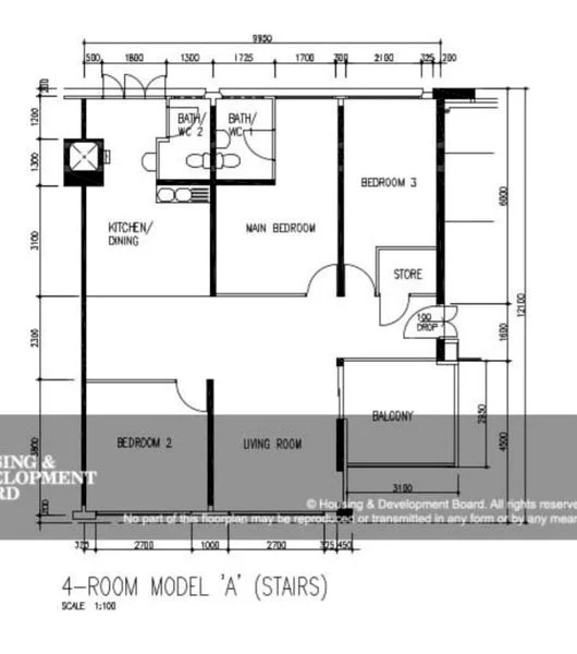 4 Room (4A) HDB for Sale in 412 Pasir Ris Drive 6 - Image 10