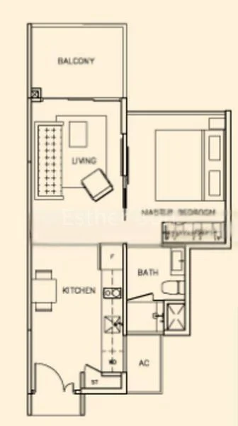 1 Bed Condo for Rent in Parc Olympia - Image 10