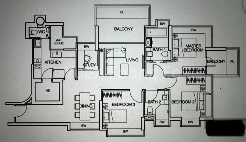 3+1 Bed Condo for Rent in Cityscape @ Farrer Park - Image 26