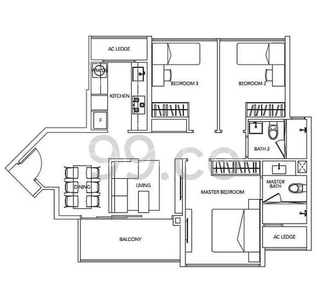 3 Bed Condo for Sale in  Palm Isles - Image 16