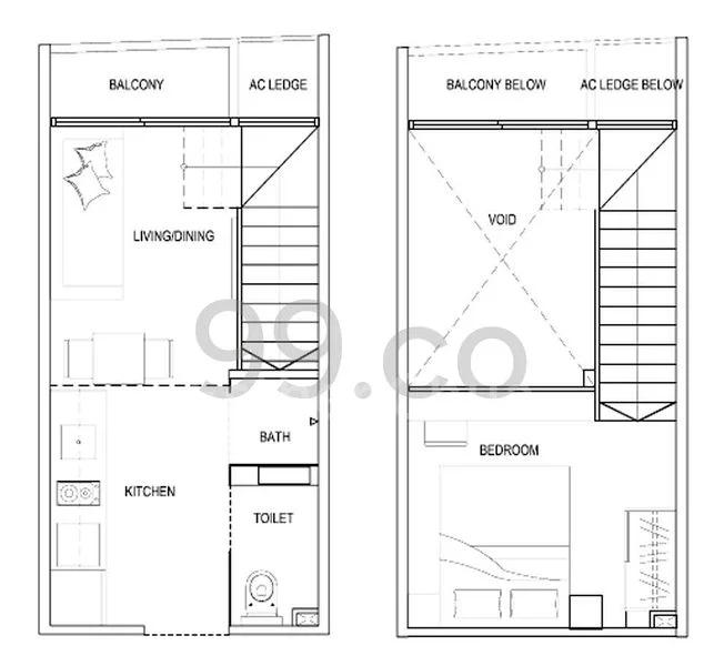 1 Bed Condo for Rent in  Metro Loft - Image 9