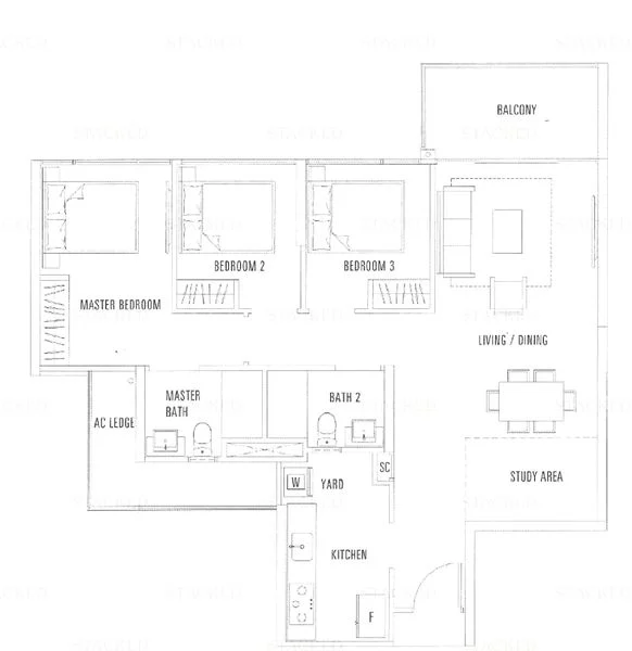 3 Bed Executive Condo for Sale in Lake Life - Image 11