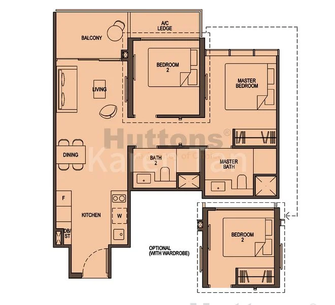 2 Bed Condo for Rent in  Kopar At Newton - Image 11
