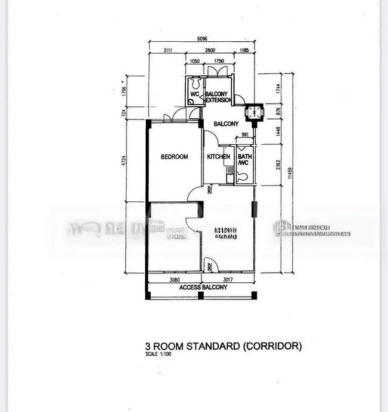 3 Room (3STD) HDB for Sale in  85 Commonwealth Close - Image 4