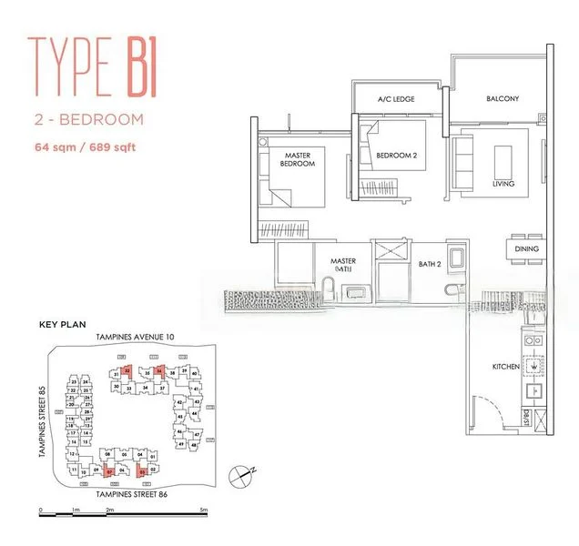 2 Bed Condo for Sale in  The Alps Residences - Image 7