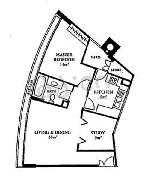 2+1 Bed Condo for Rent in  Southaven II - Image 10