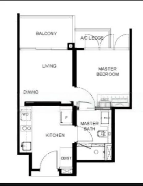 1 Bed Condo for Rent in The Tapestry - Image 9