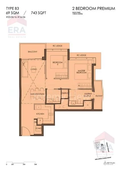 2 Bed Condo for Rent in  Sky Eden@Bedok - Image 5