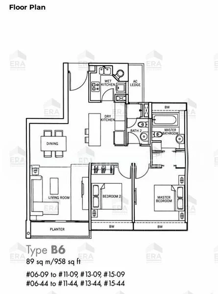2 Bed Apartment (Condo) for Rent in  The Centris - Image 17