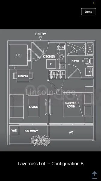 1 Bed Apartment (Condo) for Rent in  Laverne's Loft - Image 4