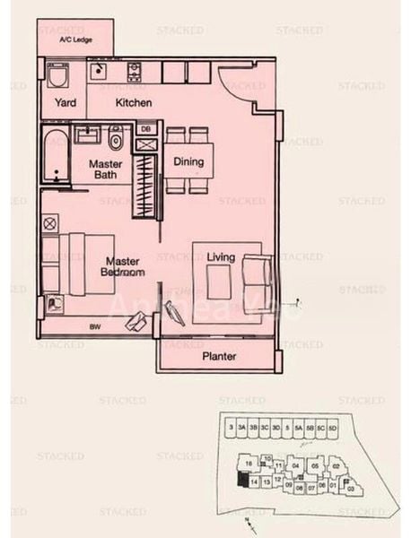 1 Bed Condo for Rent in  The Ford @ Holland - Image 8