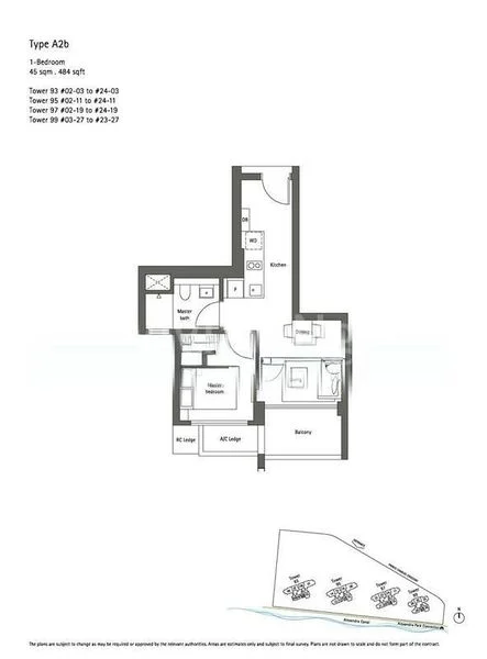 1 Bed Condo for Rent in  Principal Garden - Image 5