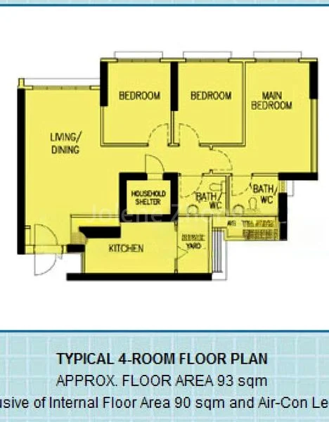 4 Room (4A) HDB for Sale in  93B Telok Blangah Street 31 - Image 9