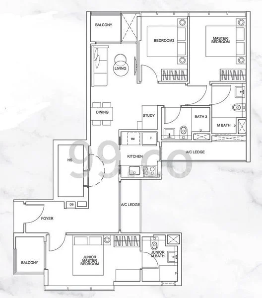 3 Bed Condo for Sale in Zyanya - Image 7