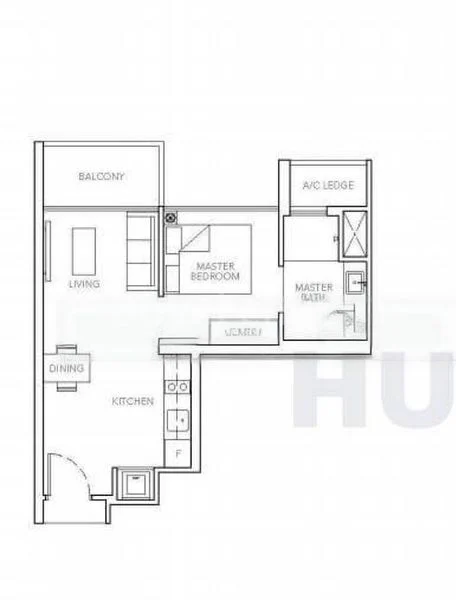 1 Bed Condo for Rent in  Sturdee Residences - Image 12