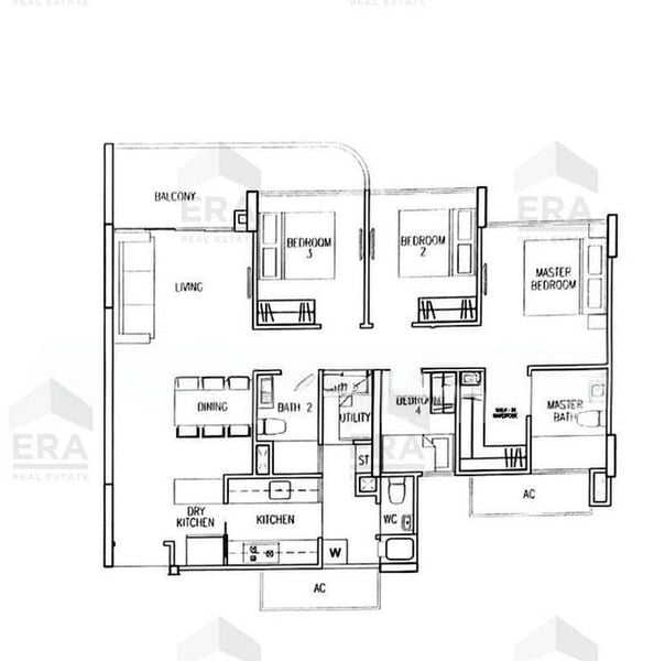 3 Bed Condo for Rent in Riversound Residence - Image 17