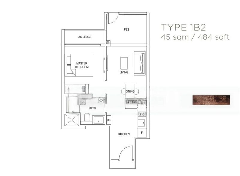 1 Bed Condo for Sale in  The Florence Residences - Image 12