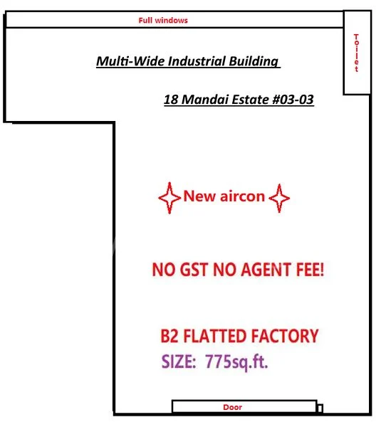Factory / Workshop (B2) for Rent in Multi-Wide Industrial Building - Image 9