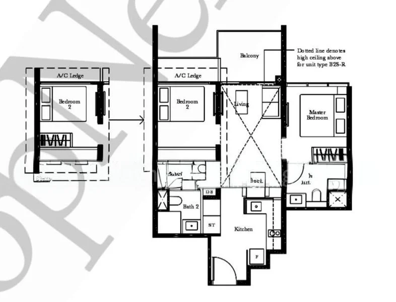 2 Bed Condo for Sale in  The Garden Residences - Image 9