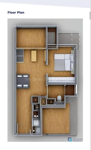 1 Bed Condo for Rent in  3 Cuscaden - Image 7