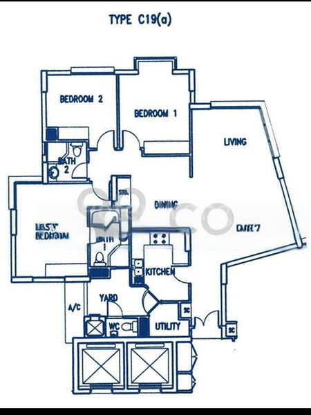 3 Bed Condo for Rent in  The Clearwater - Image 9