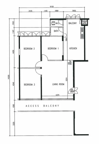 4 Room (4I) HDB for Sale in  41 Bedok South Road - Image 7