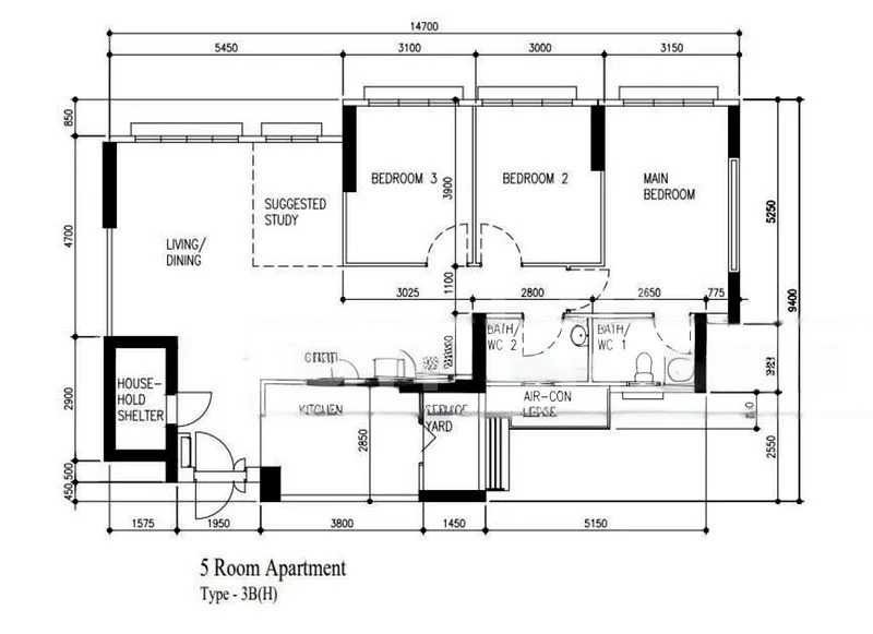 5 Room (5I) HDB for Sale in  289A Compassvale Crescent - Image 6