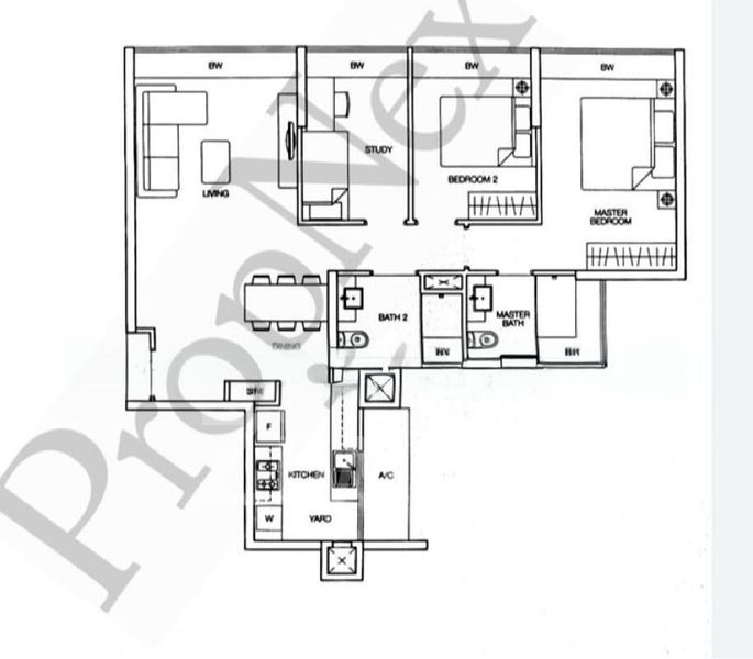 2 Bed Condo for Rent in Caspian - Image 7